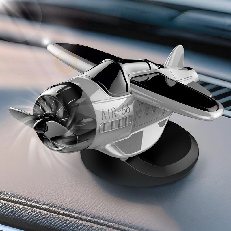 🎁2025 Limited Time Sale - 50% OFF🔥Solar powered airplane shaped car ornaments