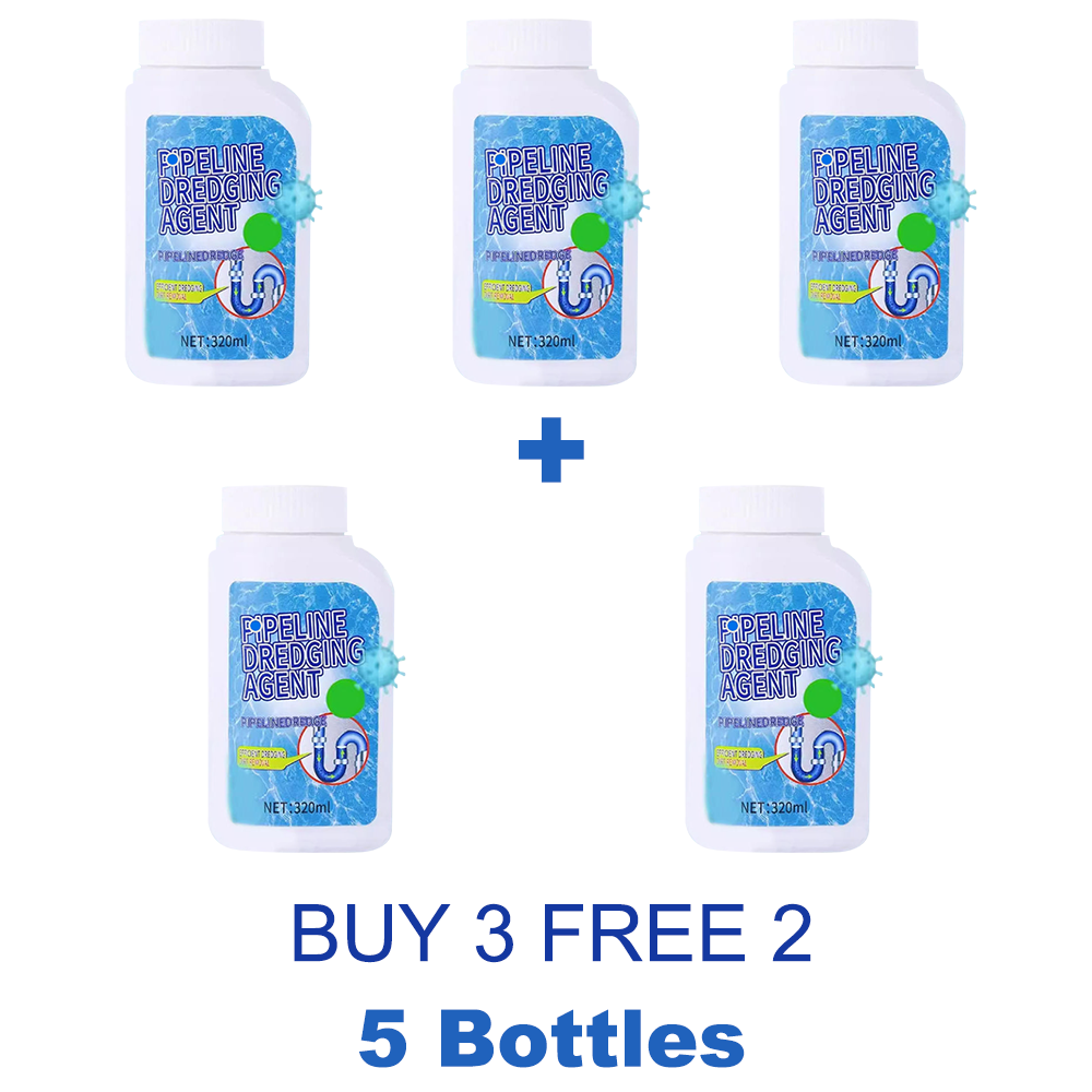 šLast Day Promotionš„Liapu Powerful Pipe Dredging Agent for Kitchen and Toilet Pipelines - Dissolves 200+ Blockages and Kills 99% of Bacteria