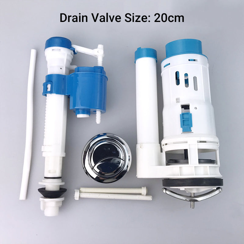 Dual Flush Valve Automatic Toilet Flusher Kit