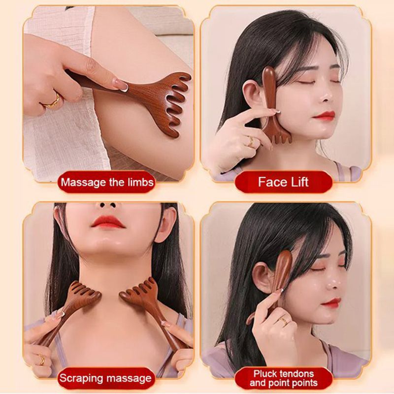 ✨Hot Sale 50% Off🔥Six-claw Meridian Massage Comb🪮