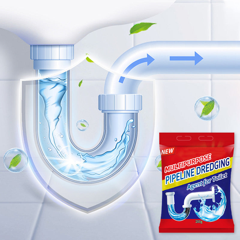 Multipurpose Pipeline Dredging Agent for Toilet