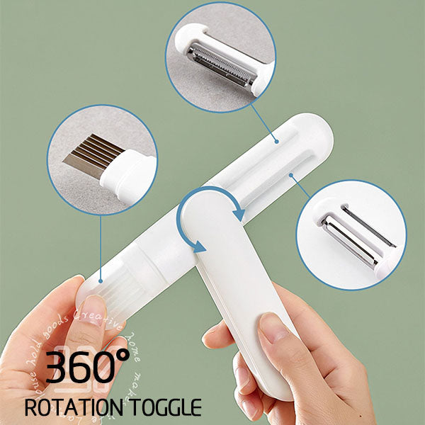 Mintiml® 3 in 1 Multifunctional Rotary Paring Knife(Buy 2 get 1 free)-3