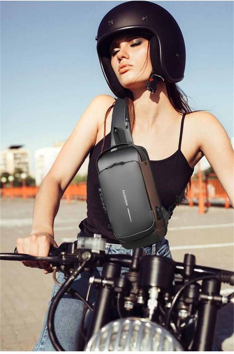š„Last Day Sale 49% Offš„USB charging sport sling Anti-theft shoulder bag