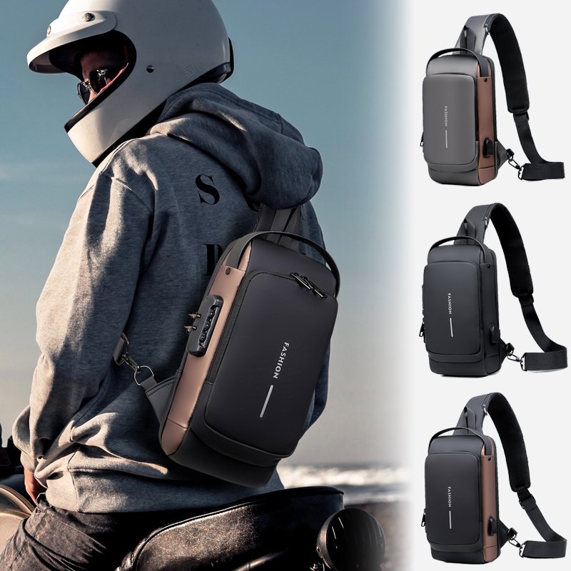 š„Last Day Sale 49% Offš„USB charging sport sling Anti-theft shoulder bag
