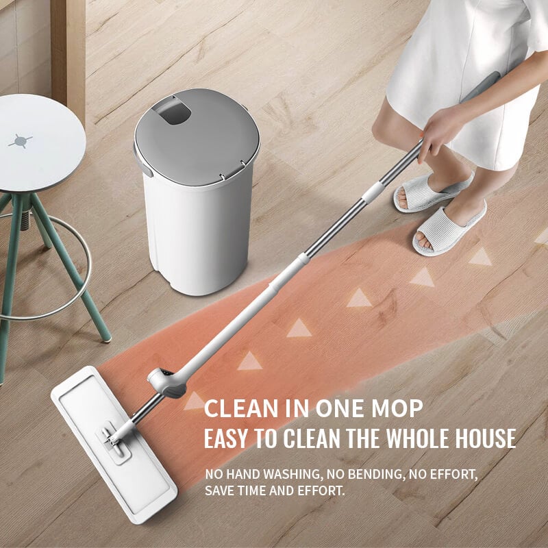 Qeuxv Self-Washing Flat Mop