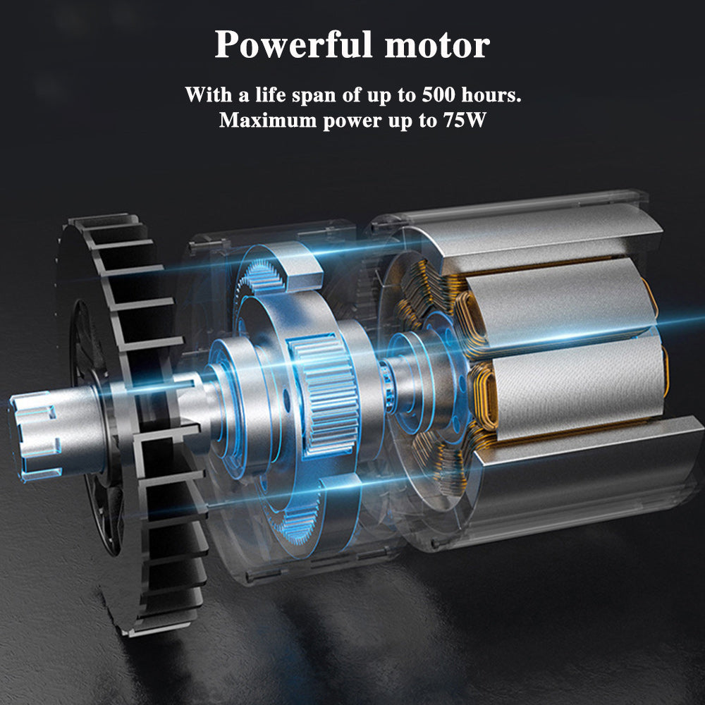 8-in-1 Cordless Electric Long Handle Retractable Cleaning Brush