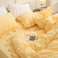 Cool Skin Friendly Lace Blanket 4 Piece Set (🔥Four pieces set in special hot sale)