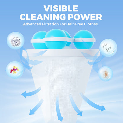 🎉Hot Sale 49% OFF🎉Floating Lint Mesh Bag For Laundry