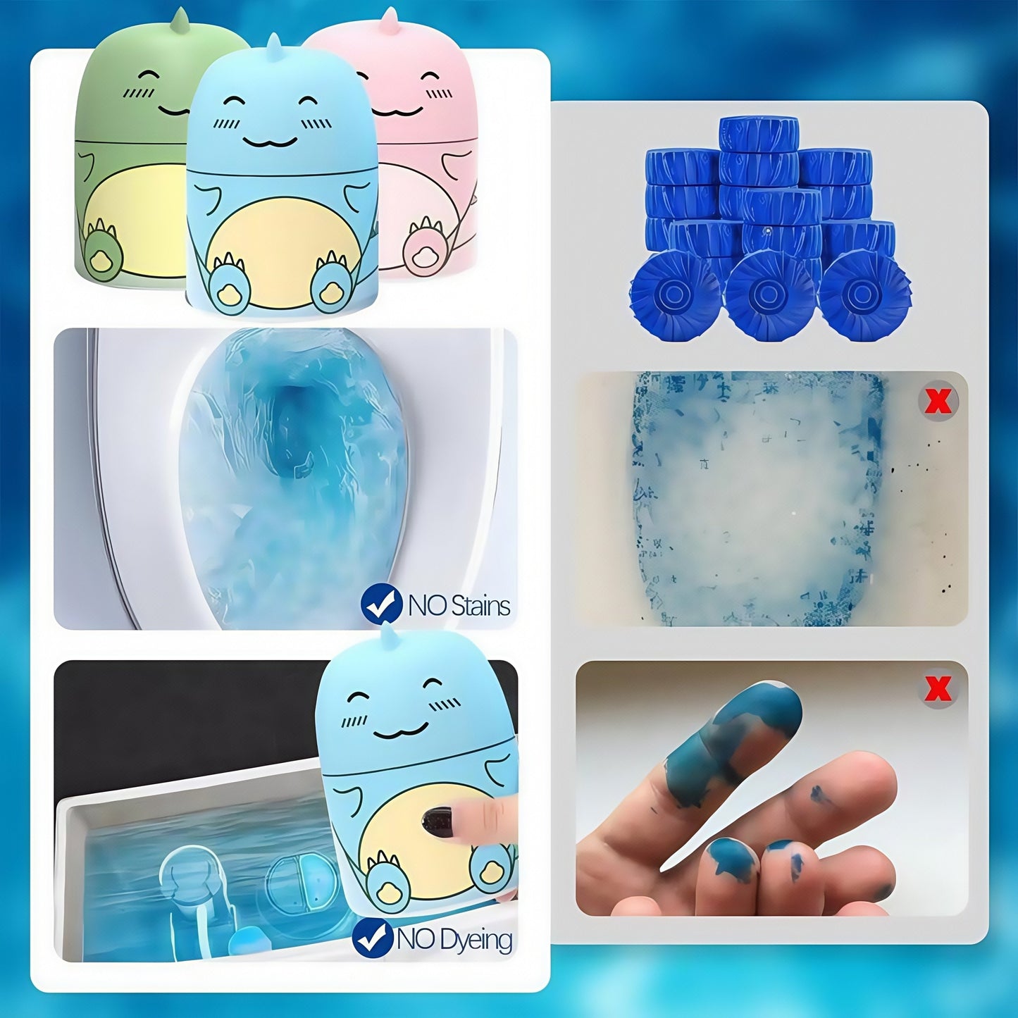 ✨2025 Hot Sale🔥Toilet Cleaner & Toilet Deodorizer Wonder