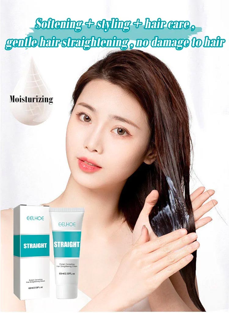 Silk and Keratin Conditioning and Straightening Milk