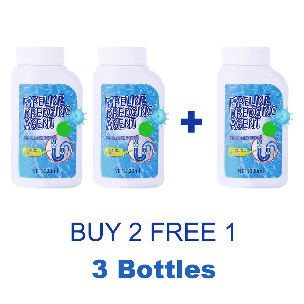 🎁Last Day Promotion🔥Liapu Powerful Pipe Dredging Agent for Kitchen and Toilet Pipelines - Dissolves 200+ Blockages and Kills 99% of Bacteria