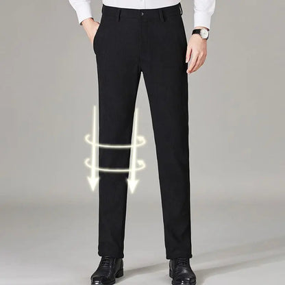 Men's Warm Plush Corduroy Casual Pants