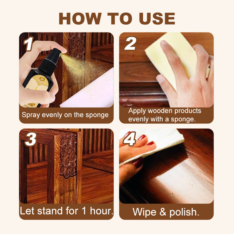 Practical Gifts - All-In-One Wooden Furniture Special Anti-Cracking Polishing Maintenance Oil