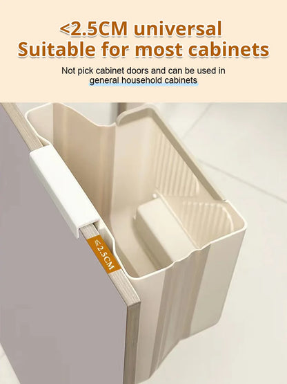 Folding Hanging Kitchen Waste Trash Can