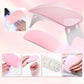 15 Piece Manicure Gel Nail Kit With Nail Lamp