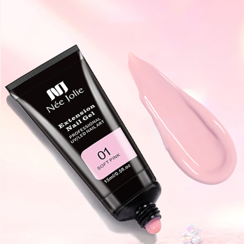 15 Piece Manicure Gel Nail Kit With Nail Lamp