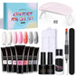 15 Piece Manicure Gel Nail Kit With Nail Lamp