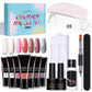 15 Piece Manicure Gel Nail Kit With Nail Lamp