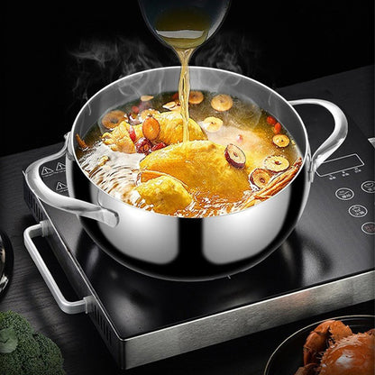 🔥HOT SALE 40% OFF🔥 Stainless Steel Stock Pot With Lid