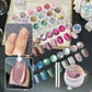 Cat Eye Gel Nail Polish Set with Magnet Stick