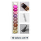 Cat Eye Gel Nail Polish Set with Magnet Stick