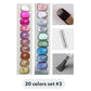 Cat Eye Gel Nail Polish Set with Magnet Stick