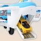 Detachable Transport Cargo Airplane Toy with 2PCS Cars