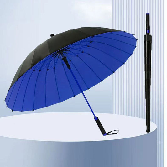 Self-Retractable Weather-Resistant Umbrella with Waterproof Cover