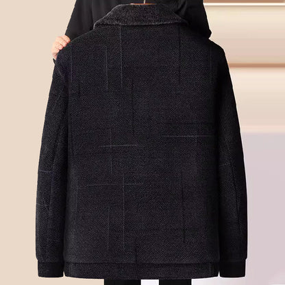 Men's Winter Casual Warm Plush-Lined Jacket