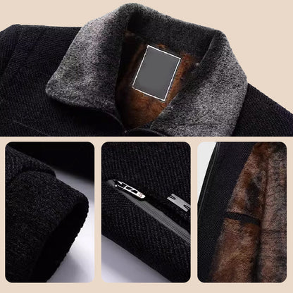 Men's Winter Casual Warm Plush-Lined Jacket