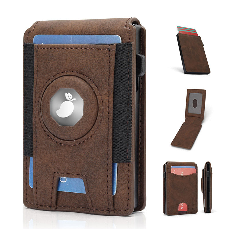 🎁Hot Sale🔥PU Leather Money Clip with RFID Blocking