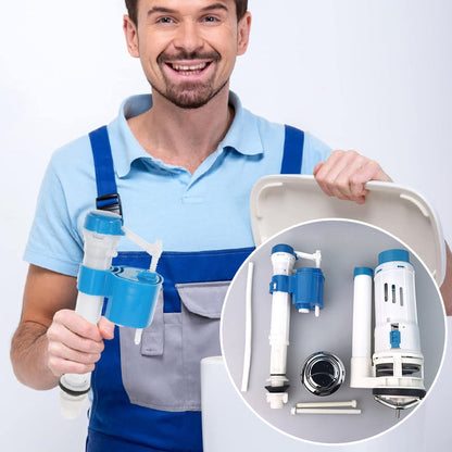 Dual Flush Valve Automatic Toilet Flusher Kit