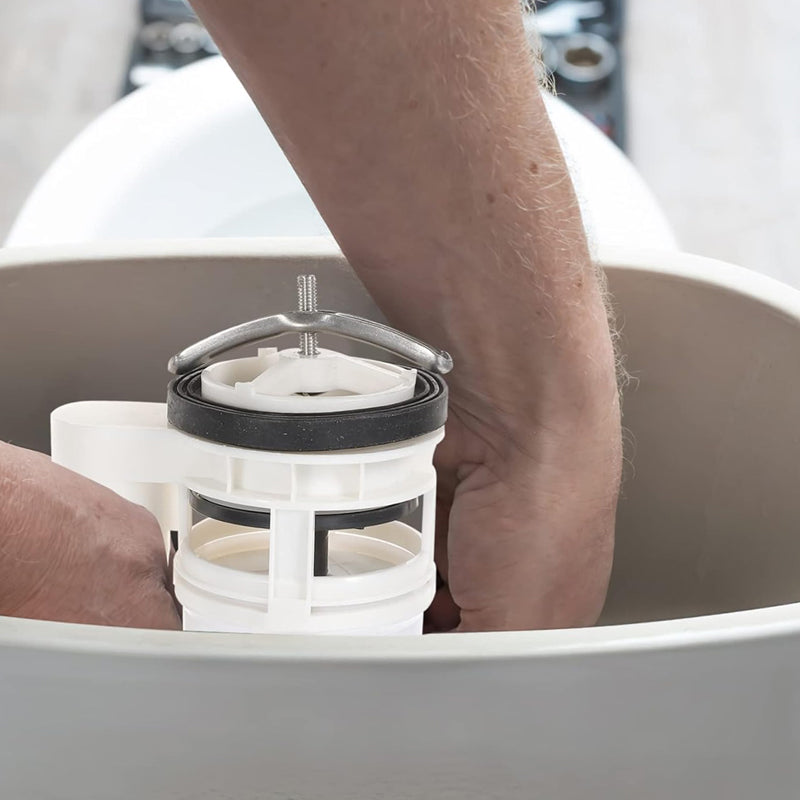 Dual Flush Valve Automatic Toilet Flusher Kit