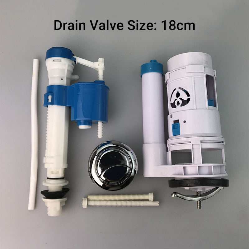 Dual Flush Valve Automatic Toilet Flusher Kit
