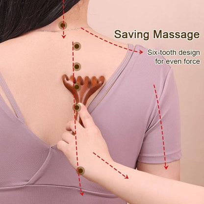 ✨Hot Sale 50% Off🔥Six-claw Meridian Massage Comb🪮