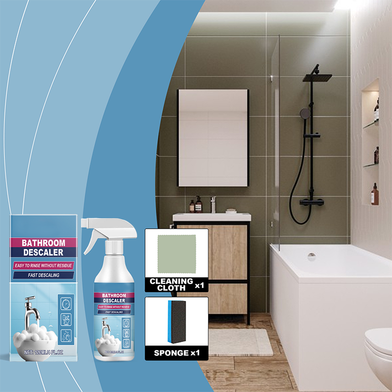 All-in-One Bathroom Grime Cleaning Spray Set