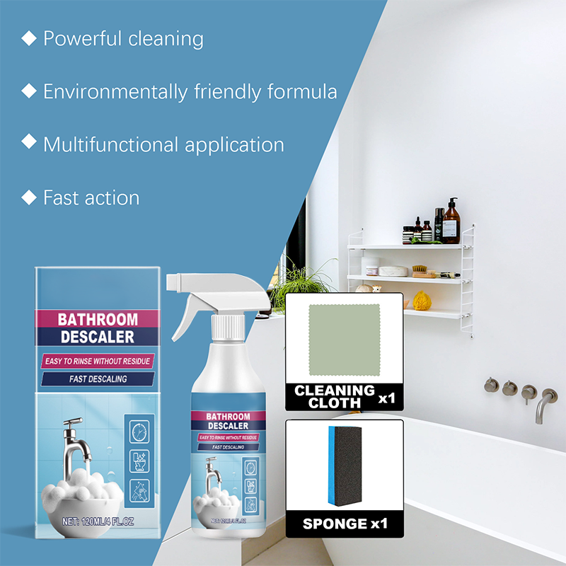 All-in-One Bathroom Grime Cleaning Spray Set