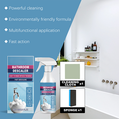 All-in-One Bathroom Grime Cleaning Spray Set
