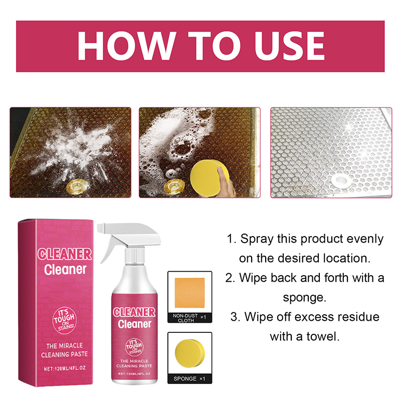 Multi-Purpose Kitchen Cleaner Set