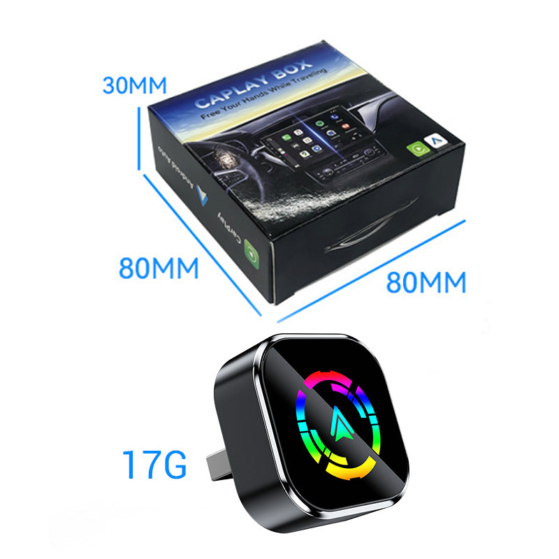 2-in-1 Wireless Adapter for iPhone & Android Auto