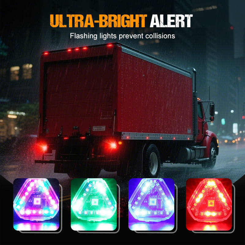 Super Bright Solar Strobe Warning Lights