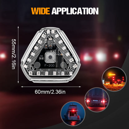 Super Bright Solar Strobe Warning Lights