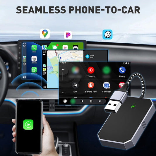 Wired to Wireless CarPlay Adapter