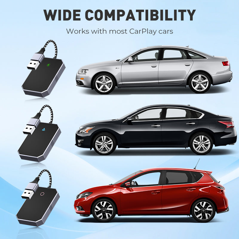 Wired to Wireless CarPlay Adapter