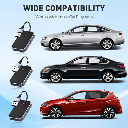 Wired to Wireless CarPlay Adapter