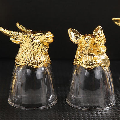 Chinese Zodiac High-end Whiskey Glass Set