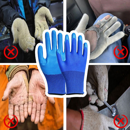 BUY 1 GET 1 FREE Latex Wear-Resistant Safety Work Gloves