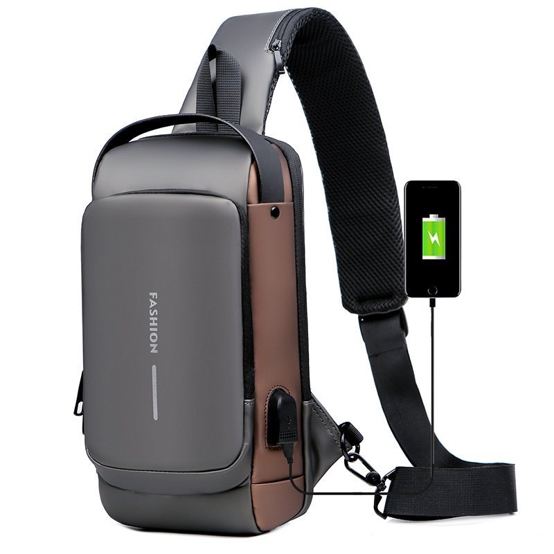🔥Last Day Sale 49% Off🔥USB charging sport sling Anti-theft shoulder bag