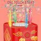 New Year Gift Fireworks Bubble Machine