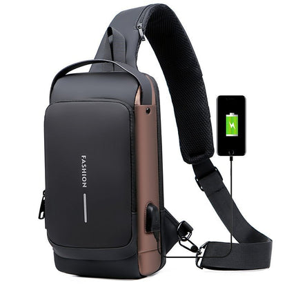 🔥Last Day Sale 49% Off🔥USB charging sport sling Anti-theft shoulder bag